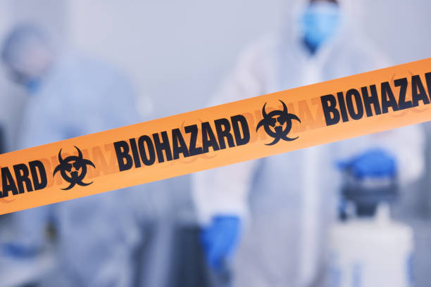 Professional Biohazard technician working in Witter, AR